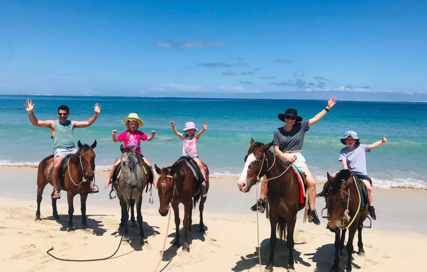 Natadola Beach Horse Ride + Beach Massage