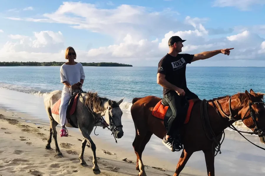 Natadola Beach Horse Ride + Beach Massage