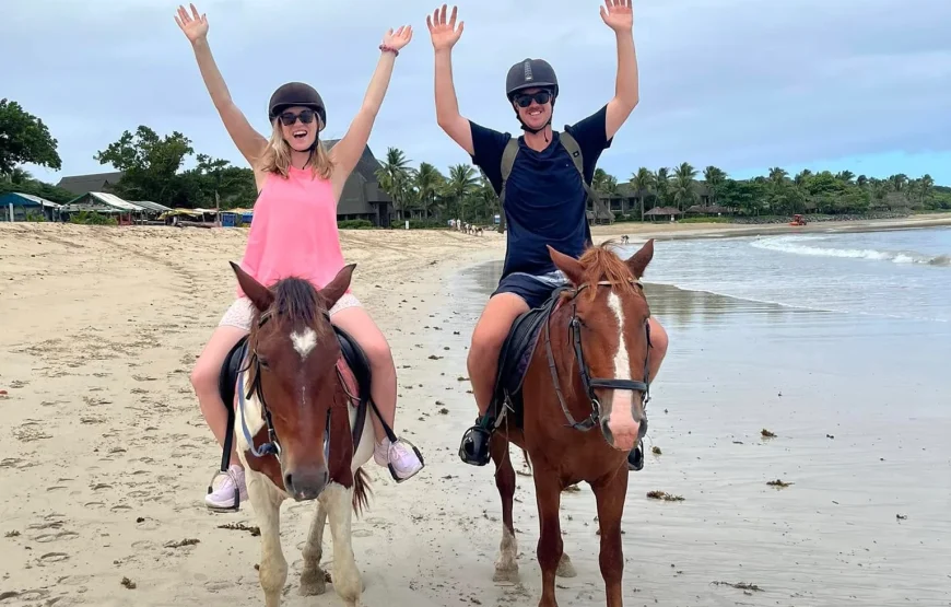Natadola Beach Combinational Horse Riding Fiji Advance Payment