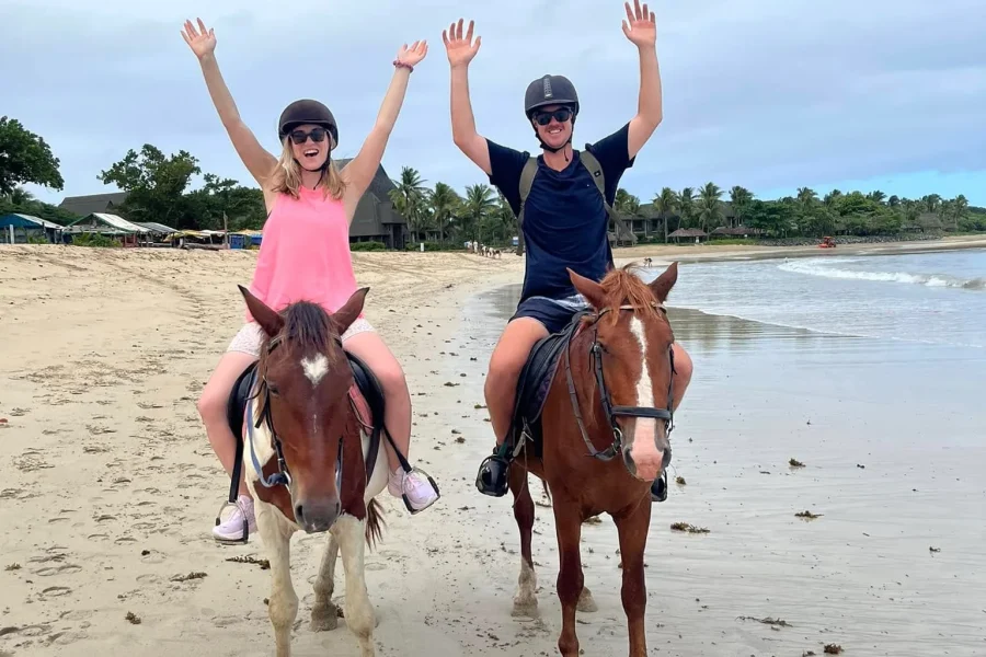 Natadola Beach Combinational Horse Riding Fiji